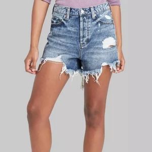 Wild Fable Distressed Cutoff Shorts